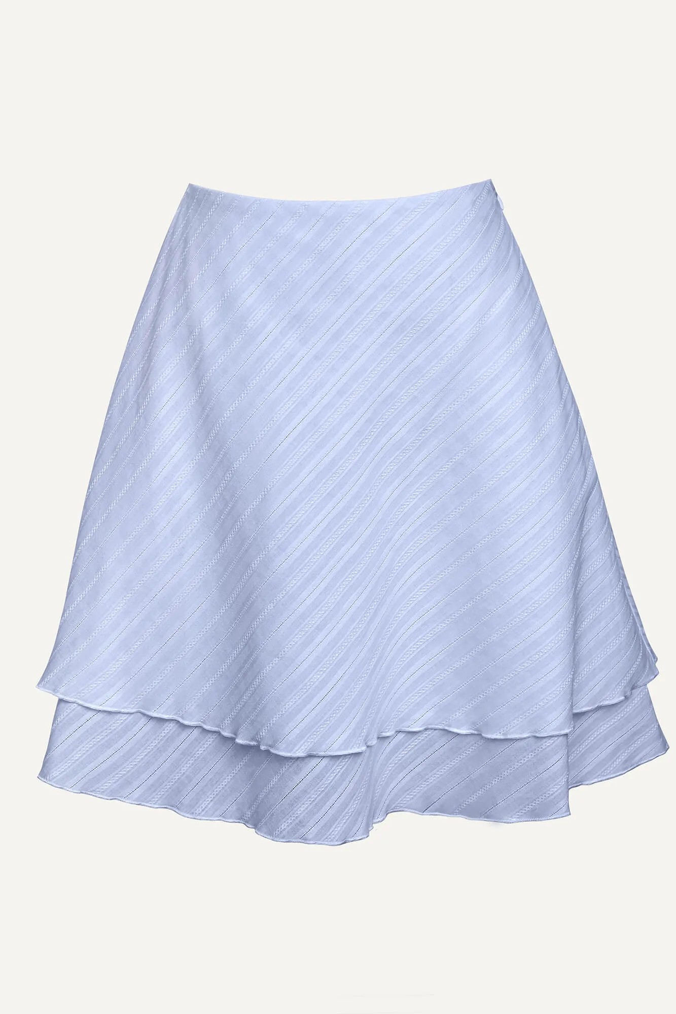 Юбка-мини двойная