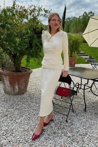 Юбка-макси прямая