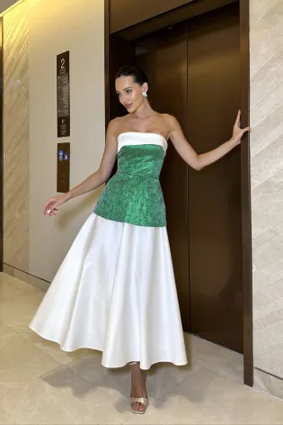 Юбка макси из хлопка