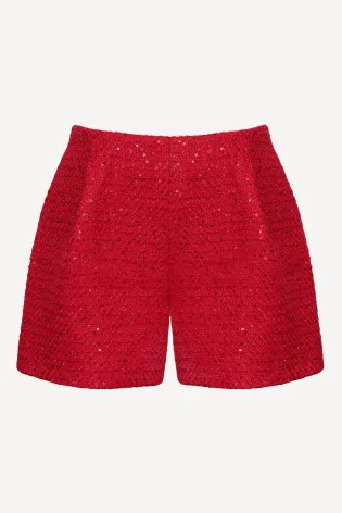 Шорты из твида