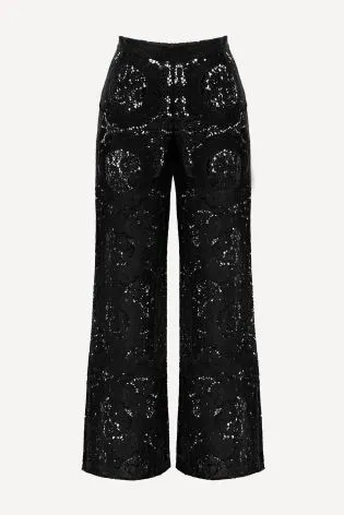 Брюки из кружева