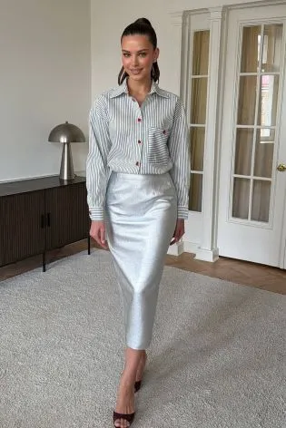 Юбка-макси прямая