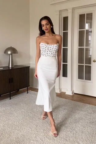 Юбка-миди из вискозы