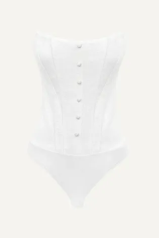 Боди на рельефном корсете