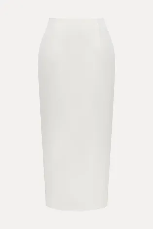 Юбка-макси прямая из атласа