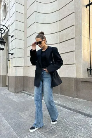 Пальто укороченное двубортное 