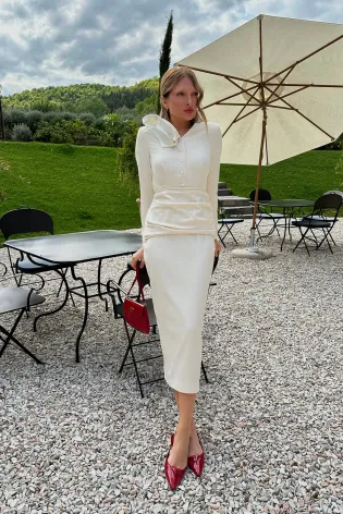 Юбка-макси прямая