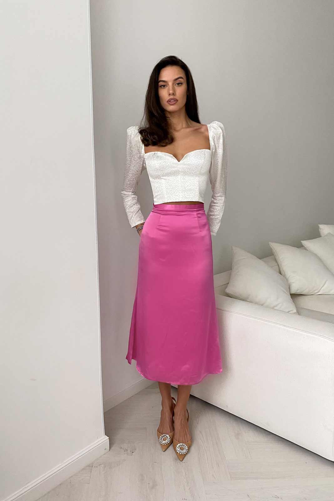 Юбка годе из вискозы 16000₽