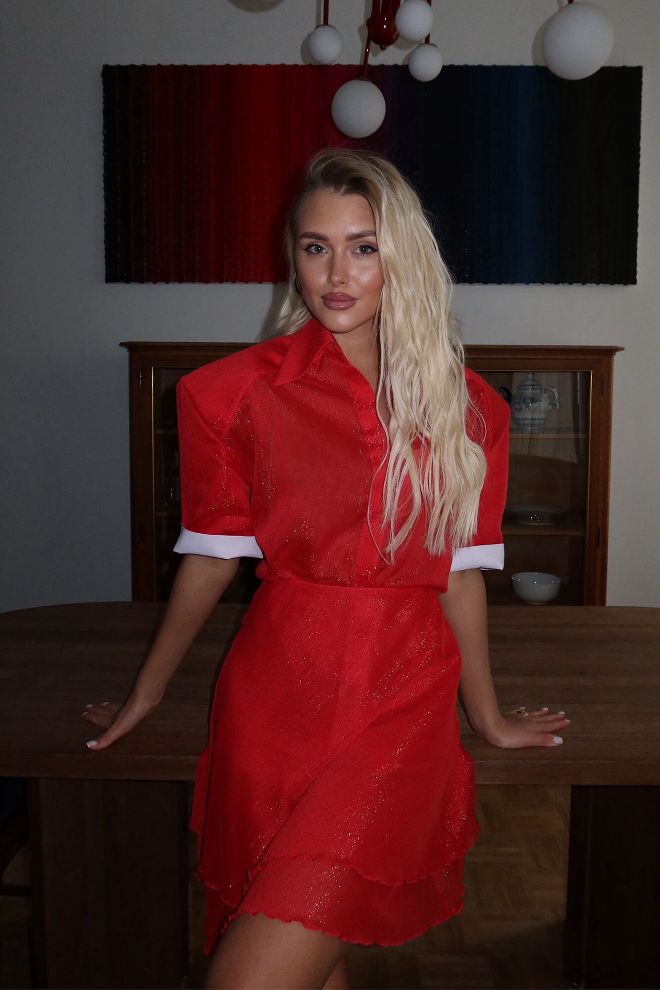 Юбка-мини двойная 15200₽