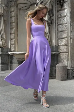 Фиолетовые вечерние платья - купить в Москве в интернет-магазинах на Shopsy