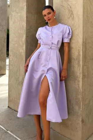 Фиолетовые вечерние платья 2024